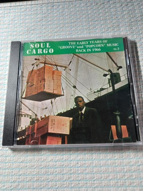 Soul Cargo Vol.3 Popcorn Oldie Cd, Cd's en Dvd's, Cd's | R&B en Soul, Gebruikt, Soul of Nu Soul, 1960 tot 1980, Ophalen of Verzenden
