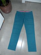 Bershka azuurblauwe broek - maat 38, Kleding | Dames, Broeken en Pantalons, Lang, Blauw, Maat 38/40 (M), Ophalen of Verzenden