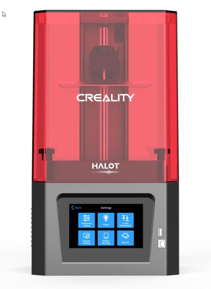 Creality HALOT ONE, Computers en Software, 3D Printers, Zo goed als nieuw, Ingebouwde Wi-Fi, Ophalen of Verzenden