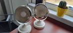 2 vintage lampen 30cm hoogte werken perfect, Antiek en Kunst, Ophalen