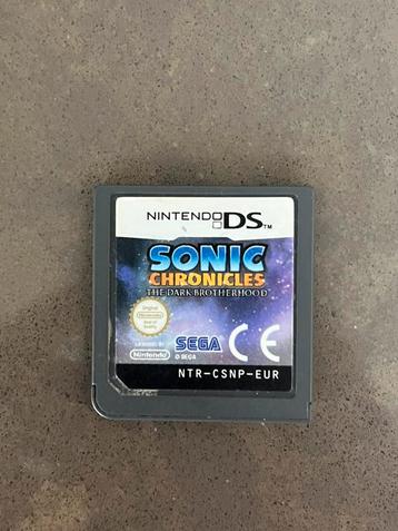 Nintendo DS Game Sonic Chronicles The Dark Brotherhood beschikbaar voor biedingen