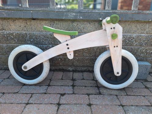 Wishbone Bike 3 in 1 loopfiets whitewash, Kinderen en Baby's, Speelgoed | Buiten | Voertuigen en Loopfietsen, Gebruikt, Loopfiets