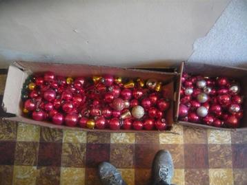partij kerstballen in glas ,  GRATIS !!!!! beschikbaar voor biedingen