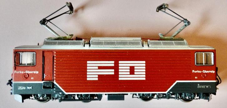 BEMO HOm - FURKA OBERALP, Hobby en Vrije tijd, Modeltreinen | H0, Gebruikt, Locomotief, Overige merken, Ophalen of Verzenden