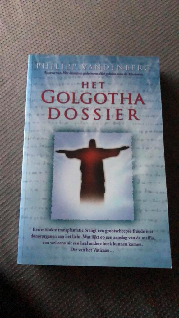 P. Vandenberg - Het Golgotha-dossier, Livres, Thrillers, Comme neuf, Enlèvement ou Envoi