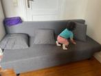Ikea ÄLVDALEN canapè-lit 3 places avec rangement, 150 à 200 cm, Comme neuf, Banc droit, Tissus