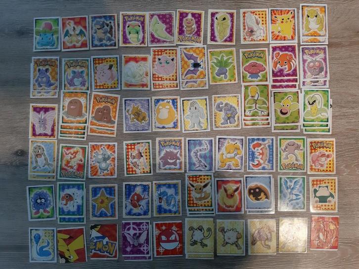 Autocollants Pokémon 1999 merlin, Hobby & Loisirs créatifs, Autocollants & Images, Comme neuf, Enlèvement ou Envoi