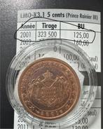 1cent Monaco, Postzegels en Munten, Ophalen of Verzenden, Geboorte of Huwelijk, Losse munt, 1 cent