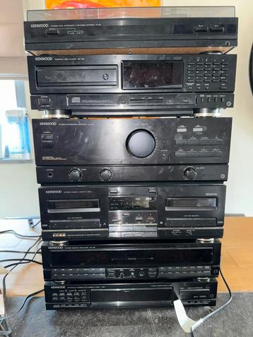 Stereoketen Kenwood jaren 90 + remote controller beschikbaar voor biedingen