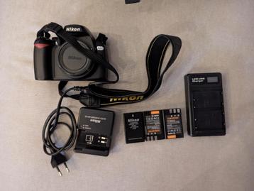 Nikon D60 + batteries et chargeurs beschikbaar voor biedingen