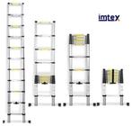 telescopische ladder, Ophalen, Zo goed als nieuw, Ladder, Opvouwbaar of Inschuifbaar
