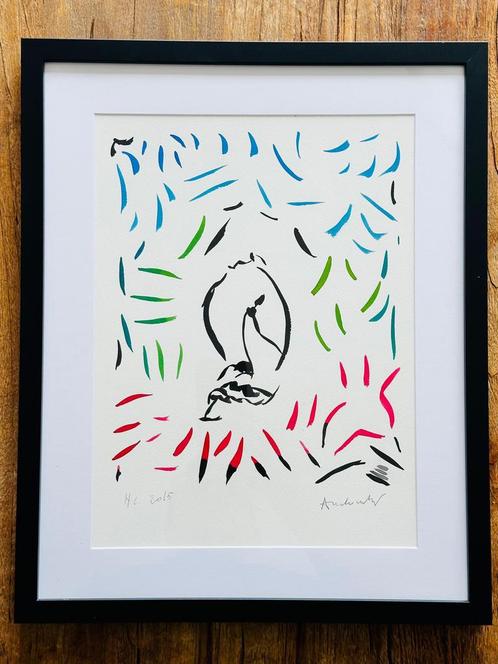 Pierre Alechinsky litho 2015 HC, Antiek en Kunst, Kunst | Litho's en Zeefdrukken, Ophalen of Verzenden