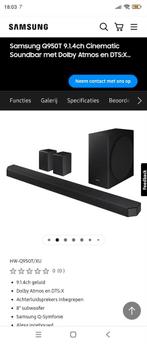 Samsung HW-Q950T soundbar, Audio, Tv en Foto, Soundbars, Ophalen of Verzenden, Bluetooth, Zo goed als nieuw
