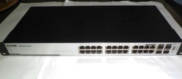 D-Link Managed Switch DGS-3100-24poorts+brackets 19Inch beschikbaar voor biedingen