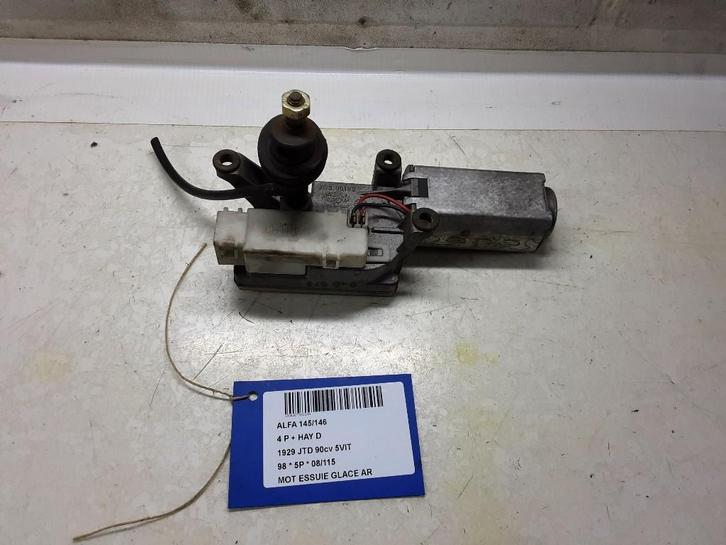 MOTEUR ESSUIE-GLACE ARRIÈRE 146 (930B) (79300183), Autos : Pièces & Accessoires, Vitres & Accessoires, Alfa Romeo, Utilisé