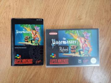 Pagemaster avec manuel et boîtier pour Super Nintendo (SNES) disponible aux enchères