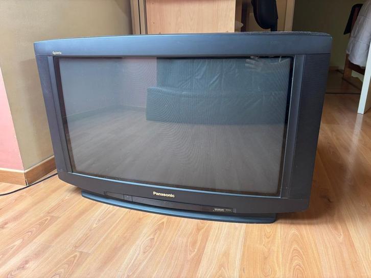Panasonic CRT kleuren televisie, Audio, Tv en Foto, Vintage Televisies, Gebruikt, 80 tot 100 cm, Panasonic, Ophalen
