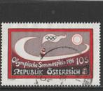LOSSE  ZEGEL  OOSTENRIJK - Olympische Zomerspelen 1996 !, Sport, Verzenden, Gestempeld