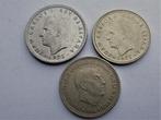 spanje 1 en 5 pesetas 1966 1975 franco - juan carlos, Postzegels en Munten, Verzenden
