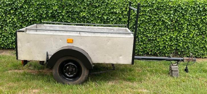 Aanhangwagen enkelasser, Auto diversen, Aanhangers en Bagagewagens, Zo goed als nieuw, Ophalen