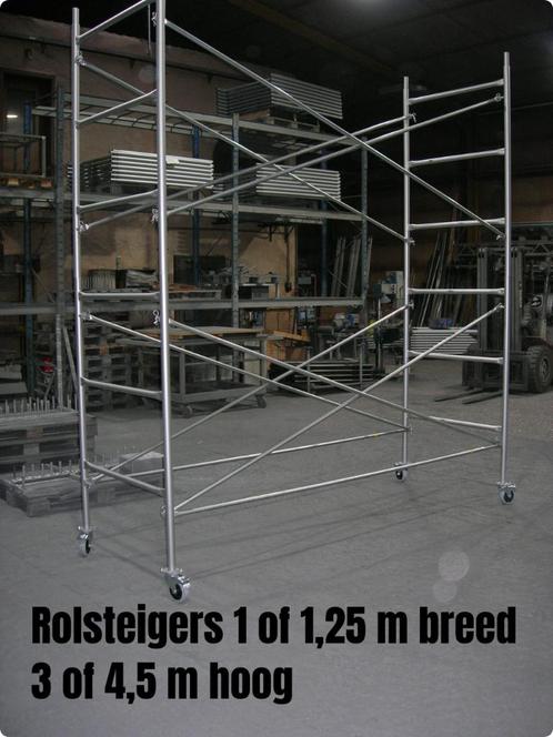 Rolsteigers 3 of 4,50 m hoog - rolstelling - rolsteiger, Bricolage & Construction, Bricolage & Rénovation Autre, Neuf, Enlèvement