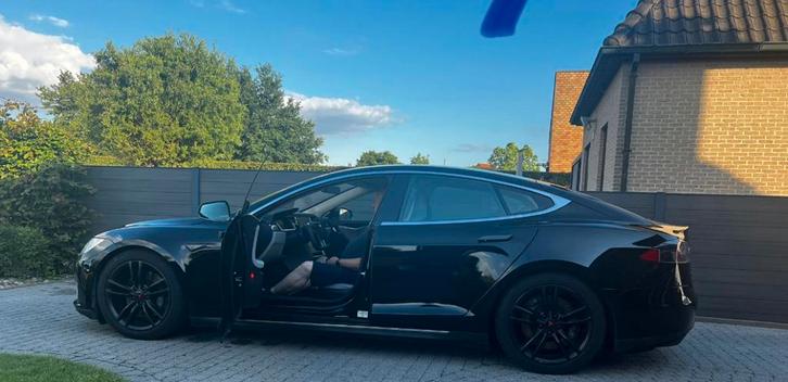 Tesla Model S-S85 - CSS -free supercharge - btw wagen -yoke, Auto's, Audi, Particulier, ABS, Achteruitrijcamera, Adaptieve lichten