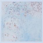 Jean-Marie Butaye (1945): Compositie 1988 (32 x 32 cm), Antiek en Kunst, Kunst | Schilderijen | Klassiek, Ophalen of Verzenden