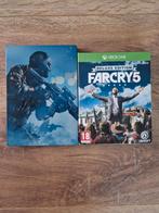 Jeux Xbox Call of Duty Ghosts et Farcry 5, Comme neuf, Enlèvement ou Envoi