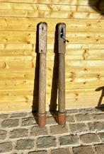 2 vieux poteaux de tennis en bois  - Wimbledon - UNIQUE !, Enlèvement ou Envoi