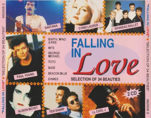 2-CD-BOX * Falling In Love - Selection Of 34 Beauties, Cd's en Dvd's, Cd's | Pop, Ophalen of Verzenden