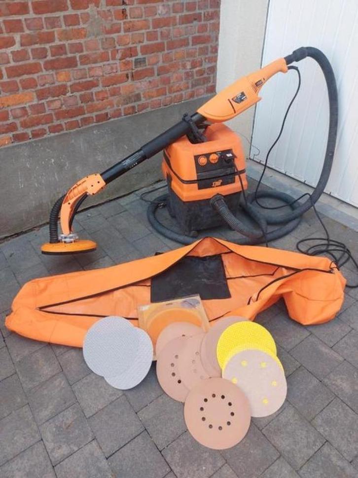 Ponceuse murale et plafond Spit DWS225, aspirateur i.cl, Bricolage & Construction, Outillage | Ponceuses, Comme neuf, Autres types