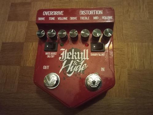 Jekyll & Hyde overdrive/distortion, Muziek en Instrumenten, Effecten, Gebruikt, Distortion, Overdrive of Fuzz, Ophalen of Verzenden