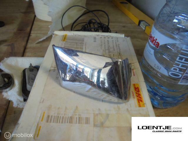 Bumperrozet voorbumper chroom bmw e30, Auto-onderdelen, Carrosserie, BMW, Gebruikt, Ophalen of Verzenden