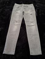 Jeans/jeans - gris avec pierres - taille 40, Enlèvement ou Envoi