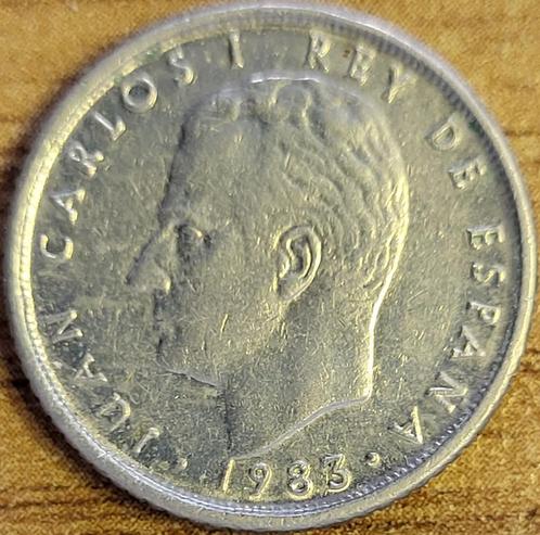 SPANJE 10 pesetas 1983 KM#827 EF, Postzegels en Munten, Munten | Europa | Niet-Euromunten, Losse munt, Overige landen, Ophalen of Verzenden