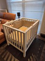 Babypark/Box TWF wit incl. boxkleed en omranding Koeka, Ophalen, Zo goed als nieuw, Rechthoekig, In hoogte verstelbaar