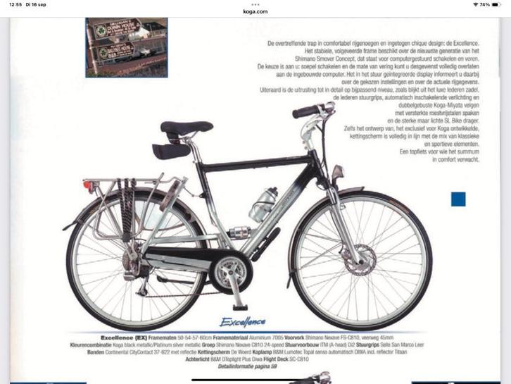 KOGA MYATTA EXELLENCE, Fietsen en Brommers, Fietsen | Heren | Herenfietsen, Gebruikt, Overige merken, 53 tot 57 cm, Versnellingen