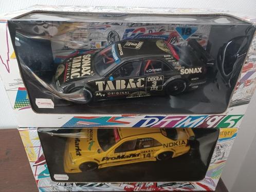 Minichamps / UT Models 1/18 - Mercedes DTM 1994 - 2 modèles, Hobby en Vrije tijd, Modelauto's | 1:18, Zo goed als nieuw, Auto