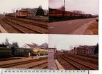 NEERPELT 1988 ZONDAG   4  FOTO'S STATION EN TREINEN, Verzenden, Zo goed als nieuw, Trein, Kaart of Prent