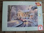 Thomas Kinkade Schmidt puzzels, Ophalen of Verzenden, 500 t/m 1500 stukjes, Zo goed als nieuw, Legpuzzel