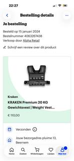 Power training, Sport en Fitness, Ophalen, Zo goed als nieuw, Oprekstang