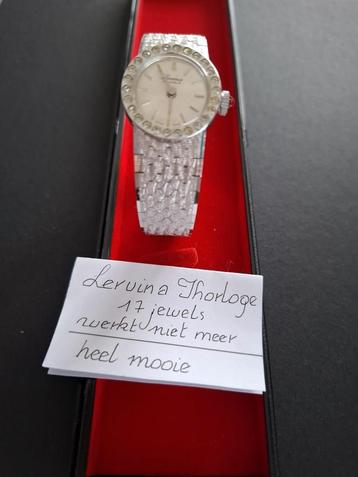 Leruina horloge 17 jewels beschikbaar voor biedingen