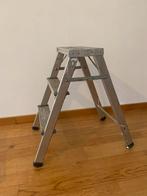 Ladder 3 treden, Doe-het-zelf en Bouw, Ladders en Trappen, Ladder, Gebruikt, Opvouwbaar of Inschuifbaar, Minder dan 2 meter