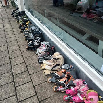 23 paar Rollerskates diverse maten en merken  beschikbaar voor biedingen