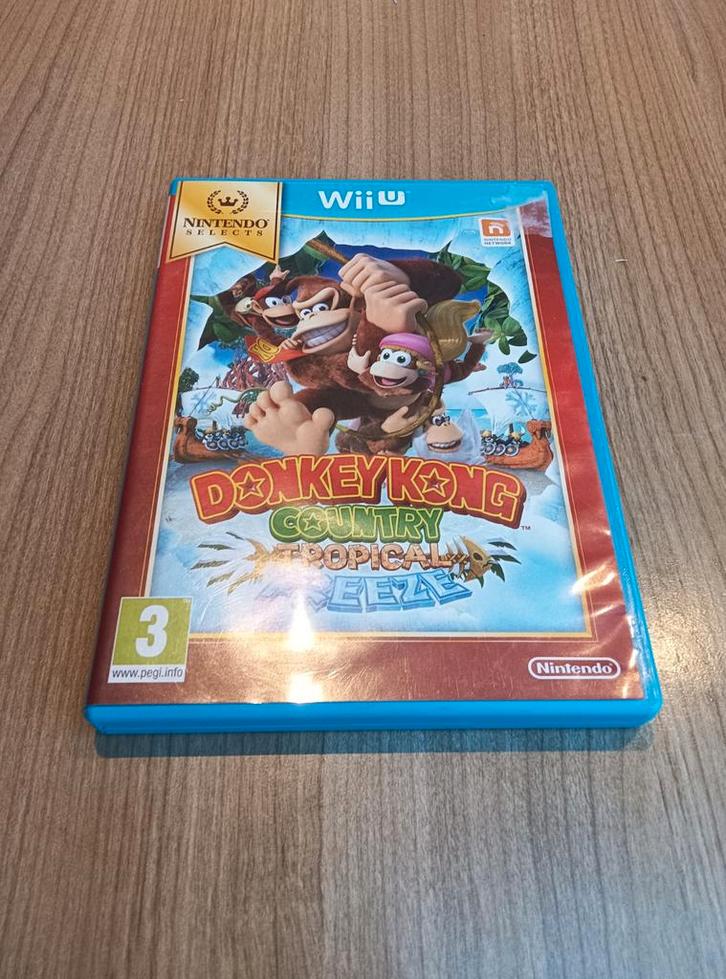Nintendo Wii U Donkey Kong tropical freeze, Games en Spelcomputers, Games | Nintendo Wii U, Zo goed als nieuw, Platform, 2 spelers