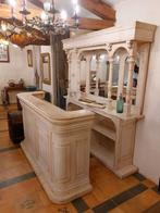 ancien comptoir de bar  paroi arrière assortie avec miroirs, Enlèvement