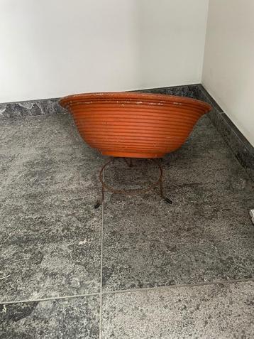 Terraspot, Tuin en Terras, Bloembakken en Plantenbakken, Ophalen, Steen, Minder dan 30 cm, Binnen