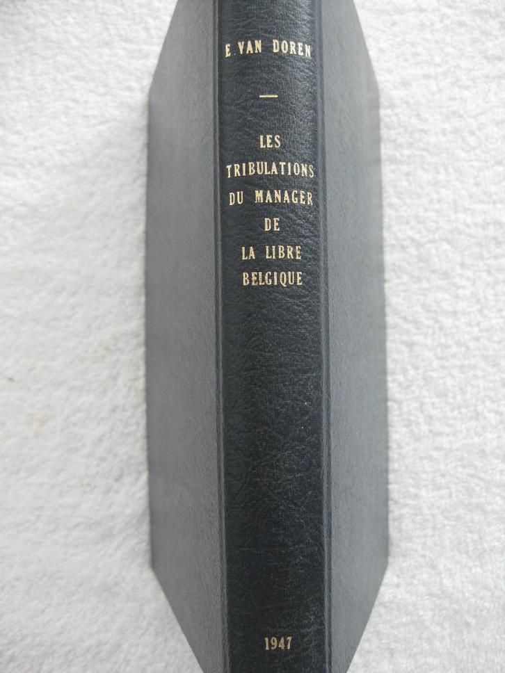 Guerre 14-18 – résistance – Eugène Van Doren – 1947 - rare, Boeken, Oorlog en Militair, Zo goed als nieuw, Algemeen, Ophalen of Verzenden