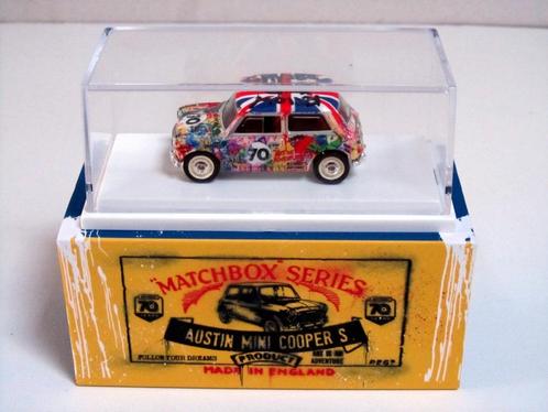 Matchbox Mr Brainwash Austin Mini Cooper S 1964 Ltd Edition, Hobby en Vrije tijd, Modelauto's | 1:87, Nieuw, Auto, Matchbox, Ophalen of Verzenden