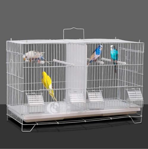 Witte Draadkooien Kweekkooien 60 x 28,5 x 40 cm, Dieren en Toebehoren, Vogels | Hokken en Kooien, Nieuw, Ophalen